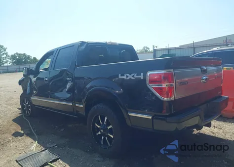 2011 Ford F-150 Platinum from USA, damaged, VIN 1FTFW1EF4BFA12728